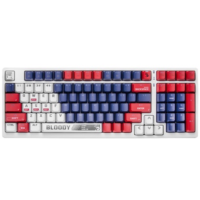 Tastatūra A4Tech 47390 Bloody S98 USB Navy