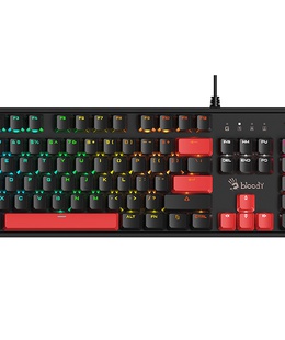 Tastatūra A4Tech 47737 Bloody S520N Fire Black (BLMS RED Plus Switch)  Hover