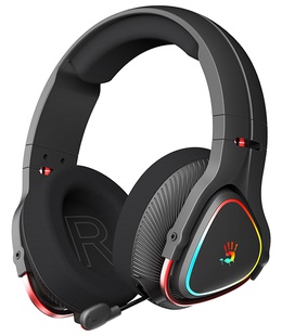 Austiņas A4Tech 47751 Bloody MR710 RGB Gaming Wireless Headset, Black  Hover