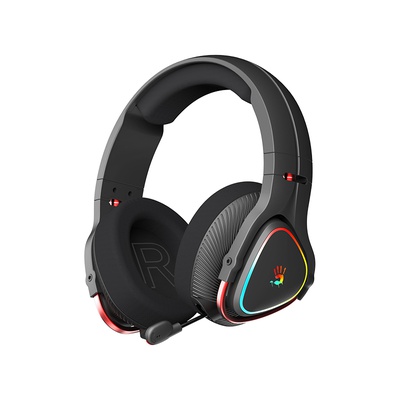 Austiņas A4Tech 47751 Bloody MR710 RGB Gaming Wireless Headset, Black