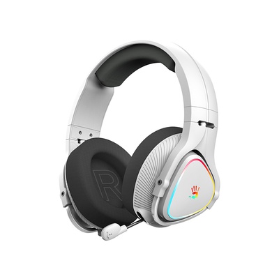 Austiņas A4Tech 47752 Bloody MR710 RGB Gaming Wireless Headset, Grey