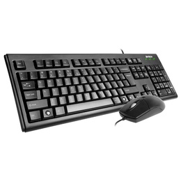 Tastatūra A4Tech Mouse & Keyboard KRS-8372 black 43775