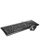 Tastatūra A4Tech Mouse & Keyboard KRS-8372 black 43775 Hover