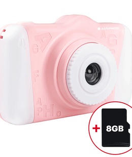  AGFA Realikids Cam 2 Pink + 8GB SD Card  Hover