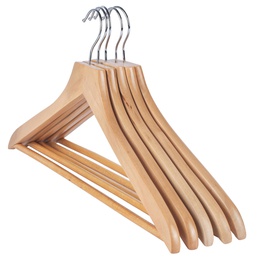  Beldray LA034276FEU7 Wooden Clothes Hangers 5pack