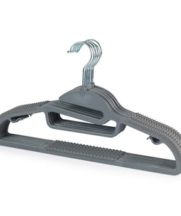  Beldray LA070598GRYFEU7 Grey Slimline Clothes Hangers - 8 Pack  Hover