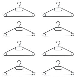  Beldray LA072684FEU7 Eco Recycled Hangers Black