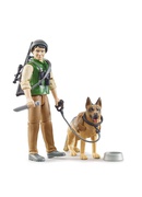  Bruder Bworld Forest Ranger with Dog