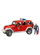  Bruder Jeep Wrangler fire with figure