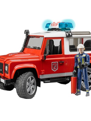  Bruder Land Rover firefighting sound and light  Hover
