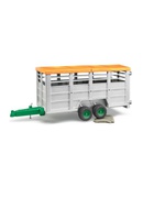  Bruder Livestock trailer with 1 cow Hover