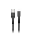  Devia Braid Series Cable (2.1A Android) 1M black