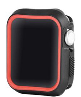  Devia Dazzle Series protective case (40mm) for Apple Watch black red  Hover