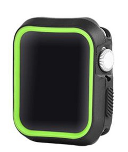  Devia Dazzle Series protective case (40mm) for Apple Watch black yellow  Hover