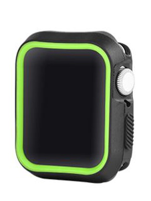 Devia Dazzle Series protective case (40mm) for Apple Watch black yellow  Hover