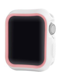  Devia Dazzle Series protective case (44mm) for Apple Watch white pink  Hover
