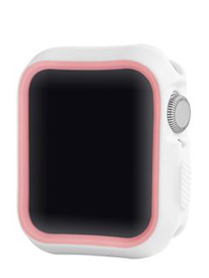  Devia Dazzle Series protective case (44mm) for Apple Watch white pink  Hover