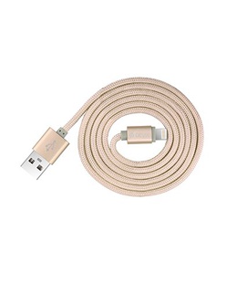  Devia Fashion Series Cable for Lightning (MFi, 2.4A 1.2M) champagne gold  Hover