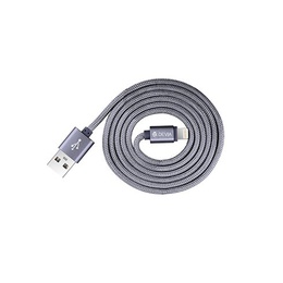  Devia Fashion Series Cable for Lightning (MFi, 2.4A 1.2M) grey