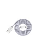  Devia Fashion Series Cable for Lightning (MFi, 2.4A 1.2M) silver