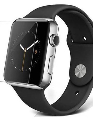  Devia Full Screen Tempered Glass Screen Protector for Apple Watch series 3/2 (38mm) crystal black  Hover