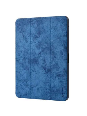  Devia Leather Case with Pencil Slot (2018) iPad Pro 11 Blue  Hover