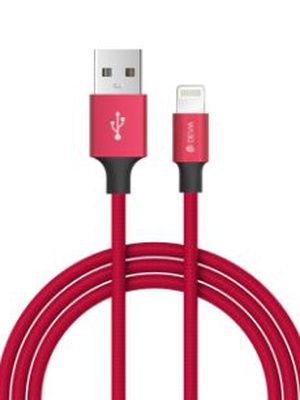  Devia Pheez series USB-C TO Lightning cable 1M red  Hover