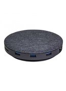  Devia UFO 10in1 HUB wireless charger gray