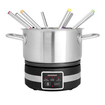  Gastroback 42568 Fondue MultiCook 4in1 &amp; Cooking Plate