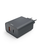  Hama 00086444 45W USB-C, USB-A  Charger PD Black