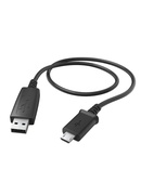  Hama 00173672 Charging/Data Cable, Micro-USB 0.6m Black