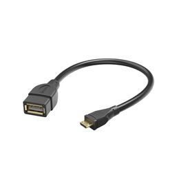  Hama 00173892 USB 2.0 Adapter Cable, OTG micro B plug - A socket 15cm black