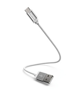  Hama 00178284 Charging/Data Cable, USB Type-C 0.2m White  Hover