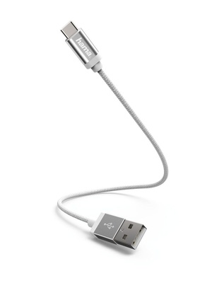  Hama 00178284 Charging/Data Cable, USB Type-C 0.2m White  Hover