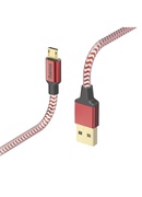  Hama 00178288 Reflective Charging/Data Cable, Micro-USB 1.5m Red