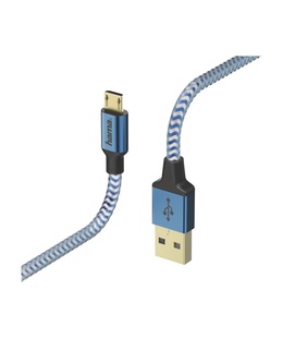  Hama 00178289 Cable USB 1,5 m USB 2.0 USB A Micro-USB B Blue  Hover