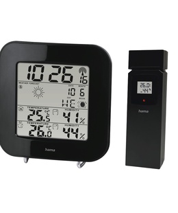  Hama 00186310 Weather station EWS-200 Black  Hover