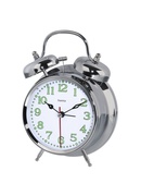  Hama 00186326 Nostalgia Alarm Clock Silver