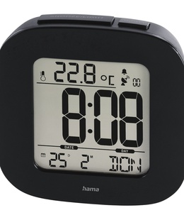  Hama 00186373 RC 45 Alarm Clock Black  Hover