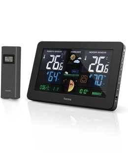  Hama 00186380 Weather station Premium Black  Hover