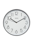  Hama 00186389 Elegance Wall Clock Black/White