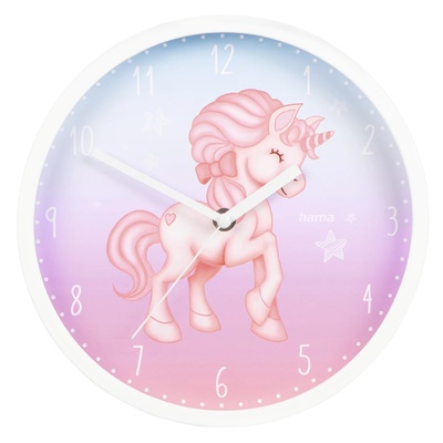  Hama 00186426 Child wall clock Magical Unicorn