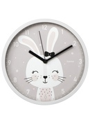  Hama 00186428 Lovely Bunny Wall clock 25cm Grey