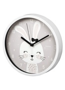  Hama 00186428 Lovely Bunny Wall clock 25cm Grey Hover