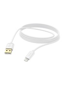  Hama 00187207 Charging/Data Cable, Lightning 3m, White