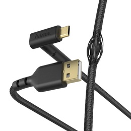  Hama 00187215 Stand Charging/Data Cable, Micro-USB 1.5m black