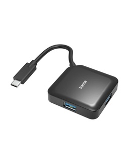  Hama 00200112 USB Hub 3.0 4-port Type-C Black  Hover