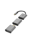  Hama 00200306 6in1 Adapter Connect2Go, USB-C, Mini-DisplayPort, HDMI, VGA