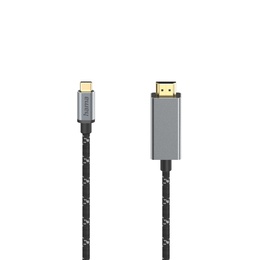  Hama 00200507 Cable. USB-C auf HDMI, 4K, 1,50m