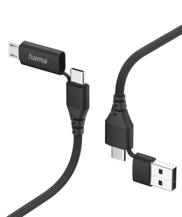  Hama 00201537 4-in-1 Multi Charging Cable 1.5m  Hover